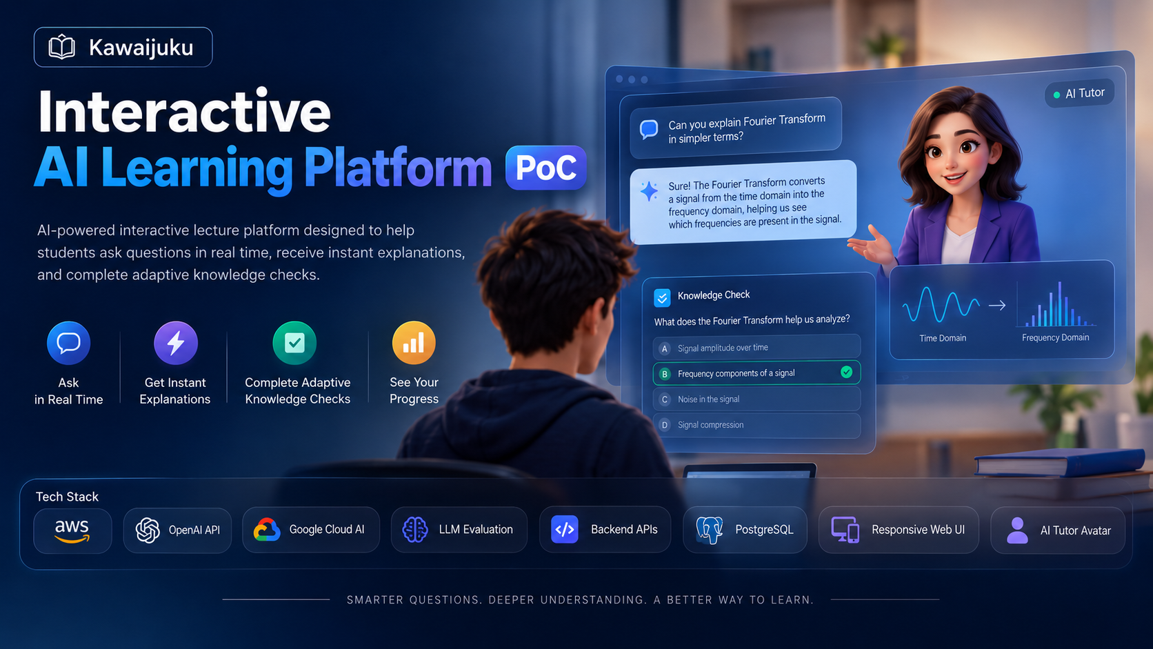 Kawaijuku Interactive AI Learning Platform PoC research workflow